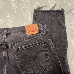 Levi's Women’s 501 Black Denim Jeans